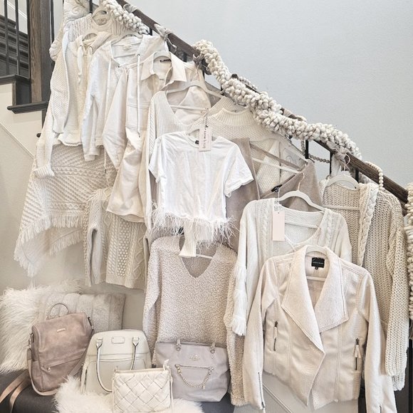 Buckle Sweaters - I'm Dreaming of a White Christmas- Closet Sneak Peak